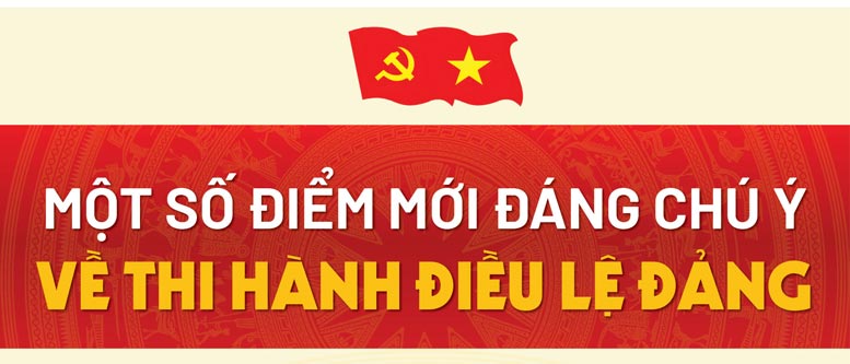 Một số điểm mới đáng chú ý về thi hành điều lệ Đảng